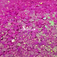 Roxa Iridescent Chunky Glitter - Pink Glitter