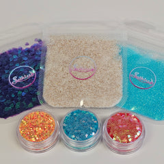 Summer Glitter Bundle (Set of 6) - Multicolor Glitter