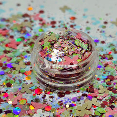 Mariposa Glitter Mix - Butterfly Shape Glitter