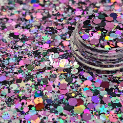 Volt Glow Chunky Glitter - Multicolor Glitter