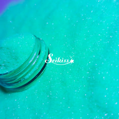Fluorescent Green Fine Glitter - Green Glitter
