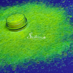 Fluorescent Yellow Chunky Glitter - Yellow Glitter