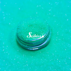 Fluorescent Green Fine Glitter - Green Glitter