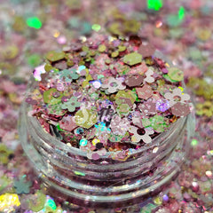 Blossom Glitter Mix - Flower Shape Glitter